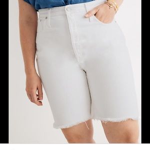 NWT! Madewell Jean Shorts